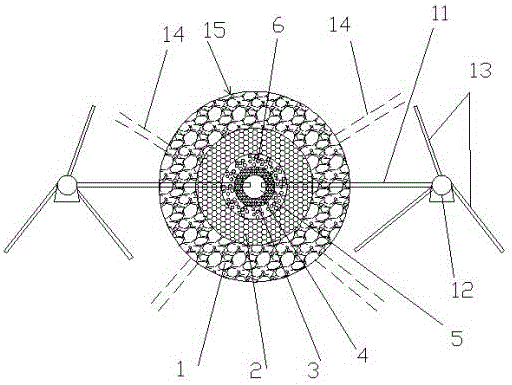 Soil purification device for lead pollution