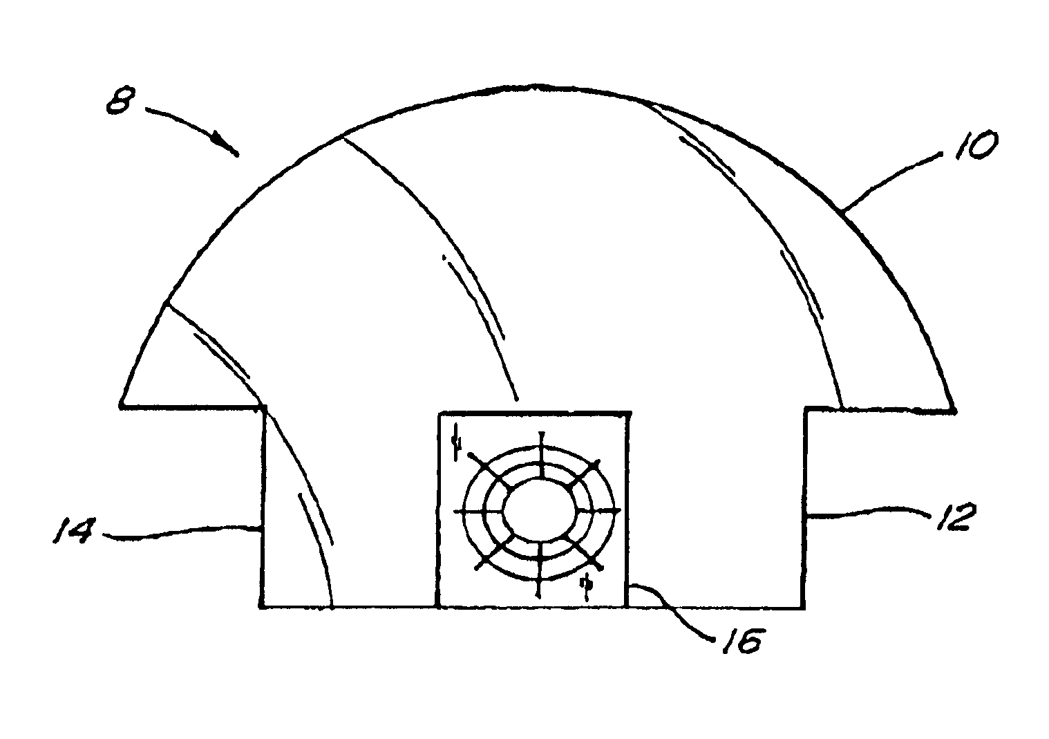 Airborne pathogen isolation system and method