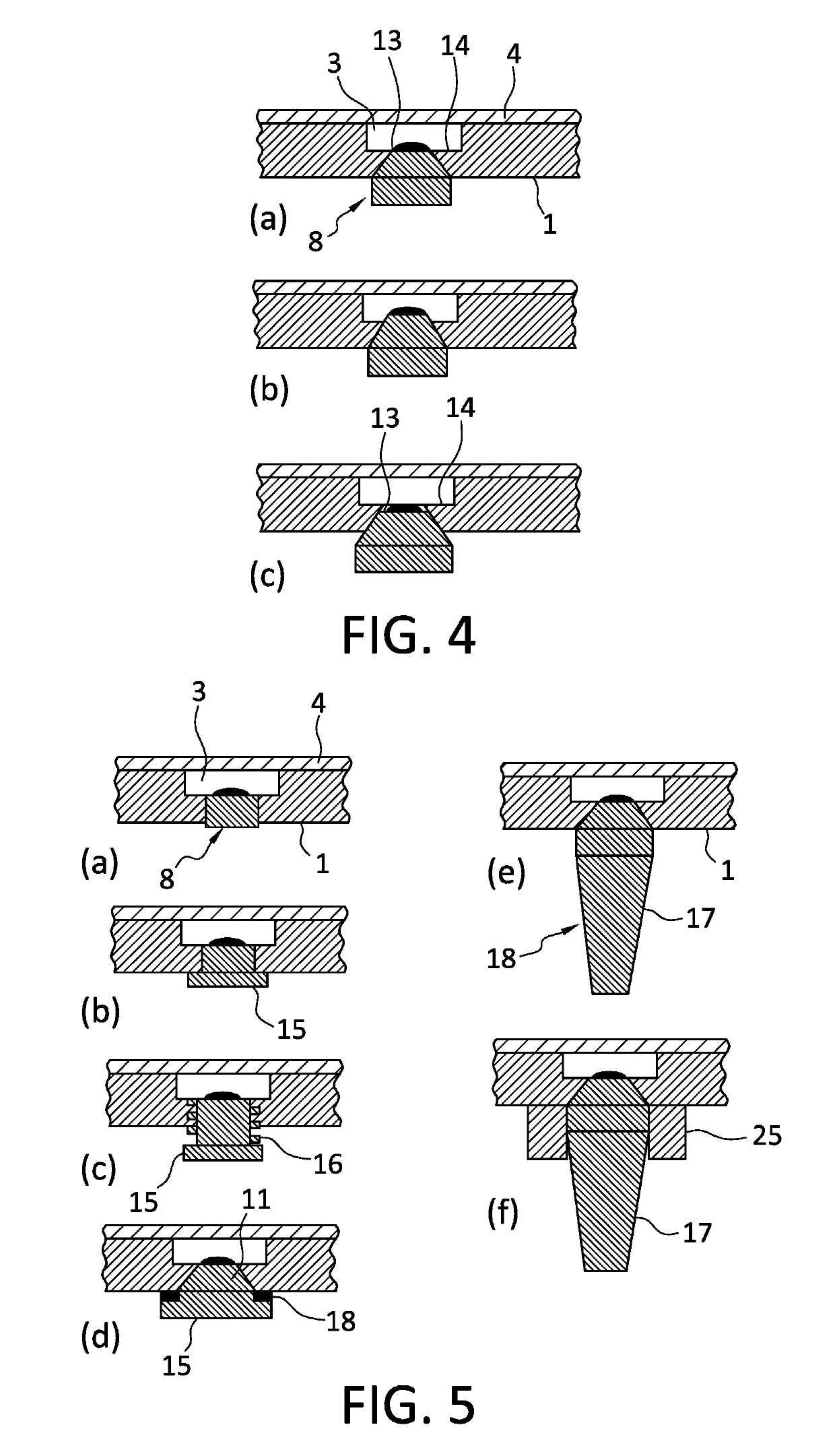 Carrier element for introducing a dry substance into a flow cell