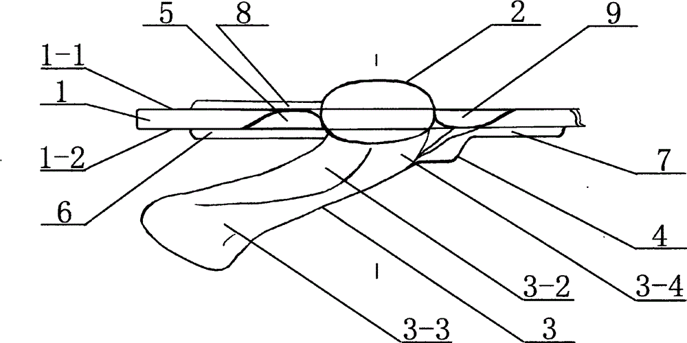 Composite gripping type table tennis bat