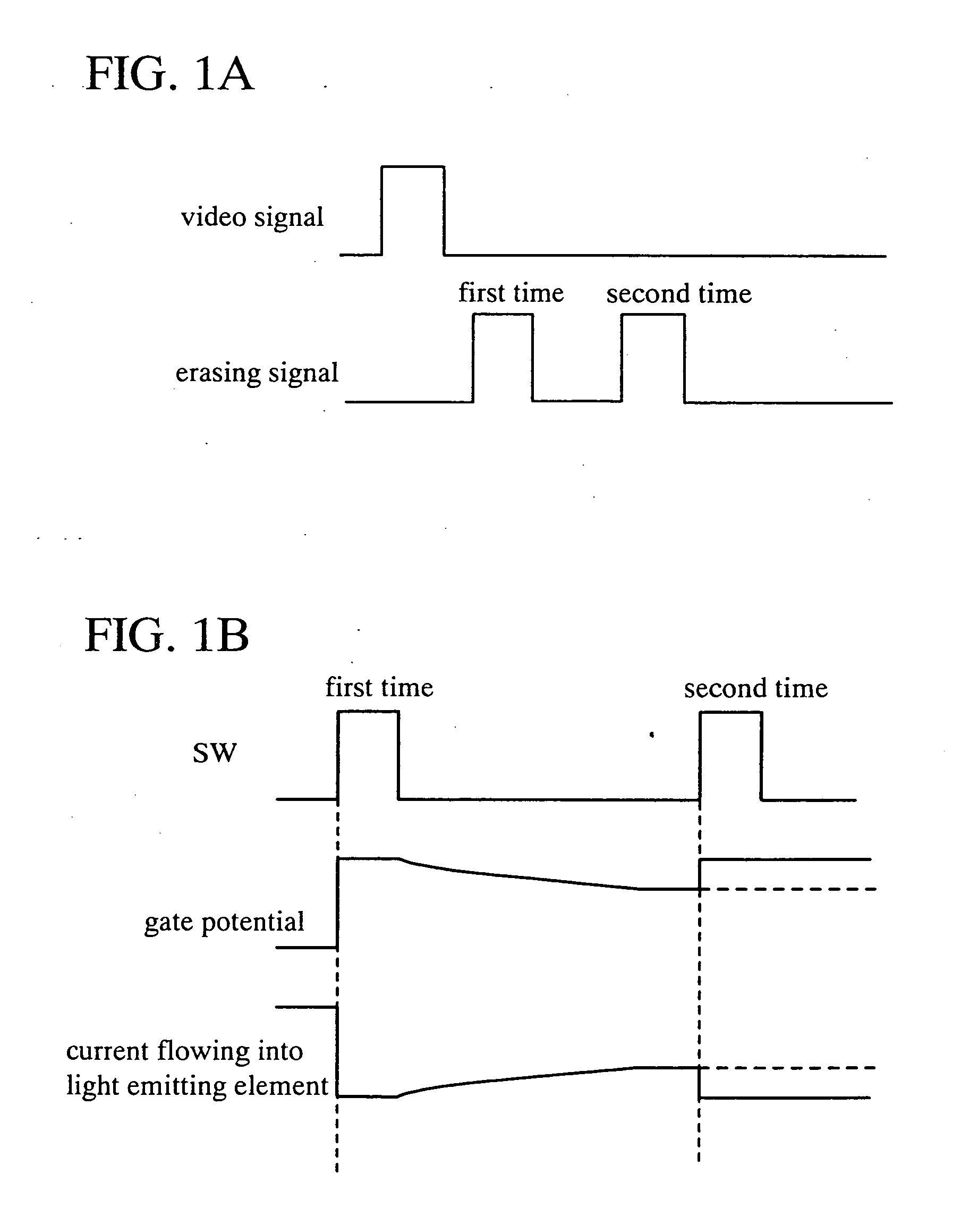 Driving method of light emitting device