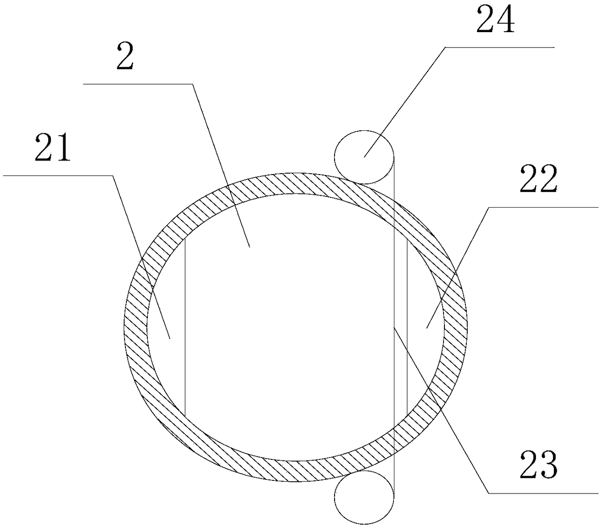 Communication device based on multi-layer filtering technology