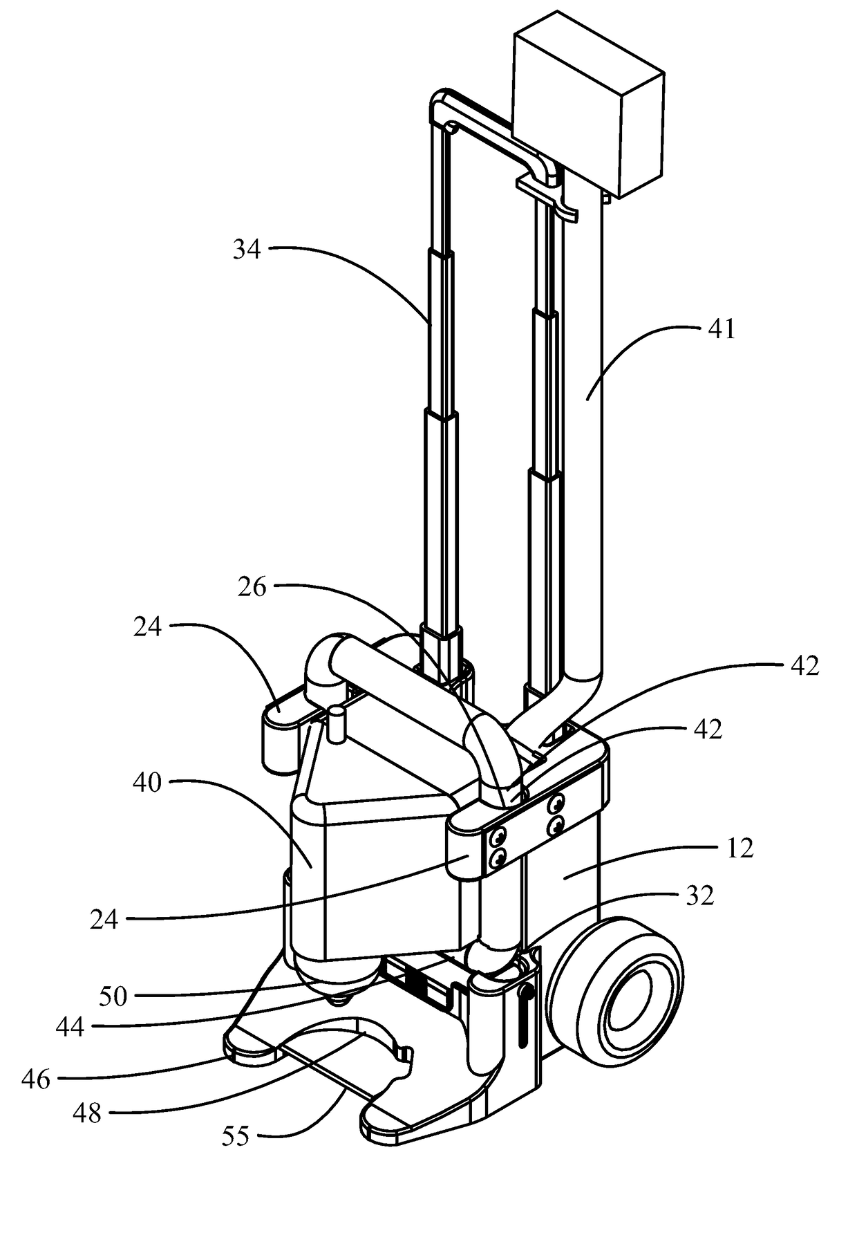 Ergonomic safety solution for orbital drills