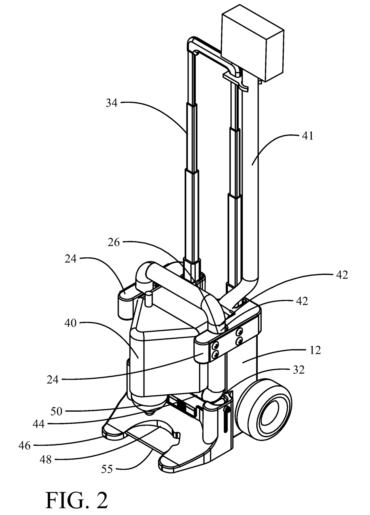 Ergonomic safety solution for orbital drills