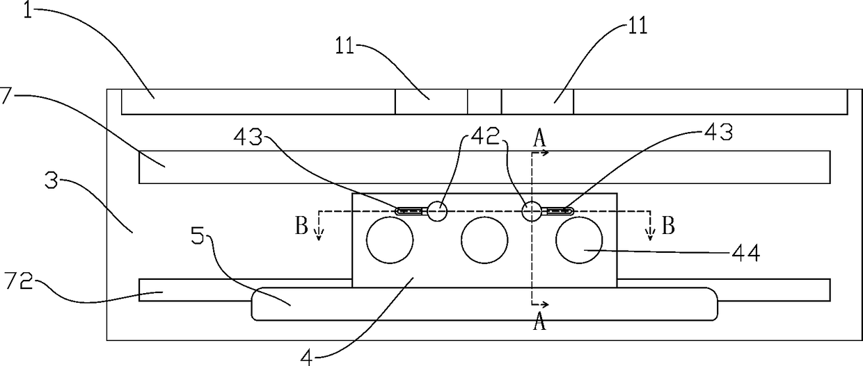 Docking lock with splash protection for ferry boats