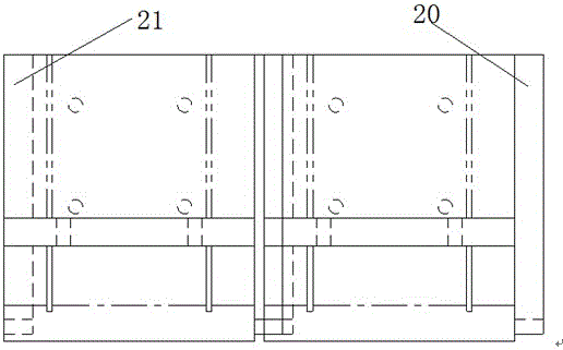 The first-level water-sealed anti-heat transpiration shield device of the sintering machine trolley