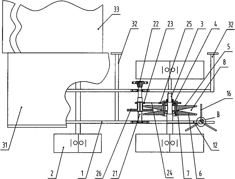 Tobacco stem drawing machine