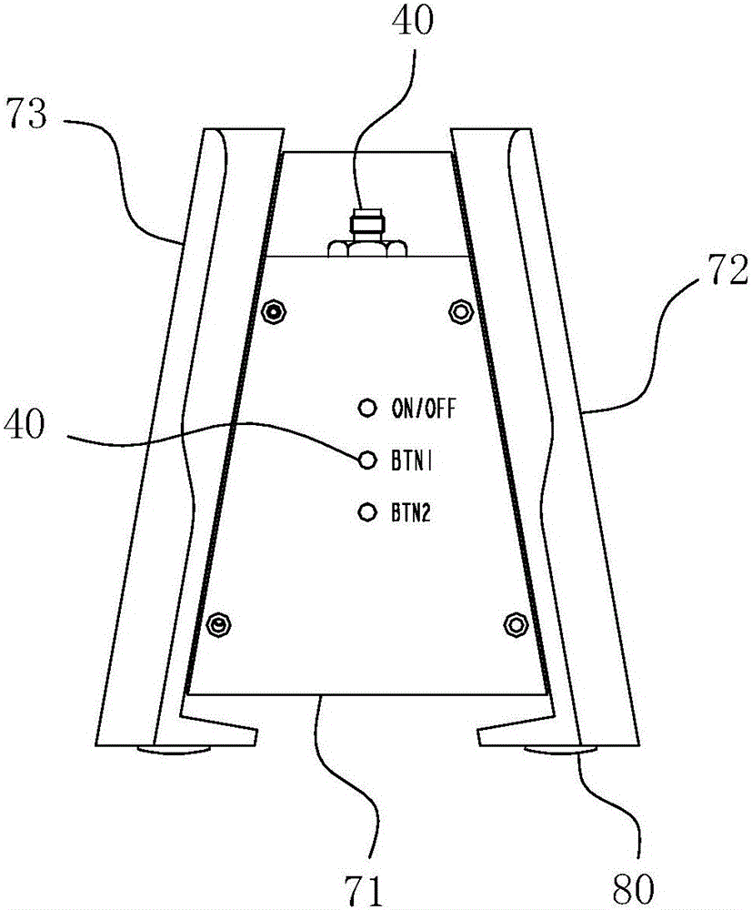 Portable emergency communication instruction receiving display terminal