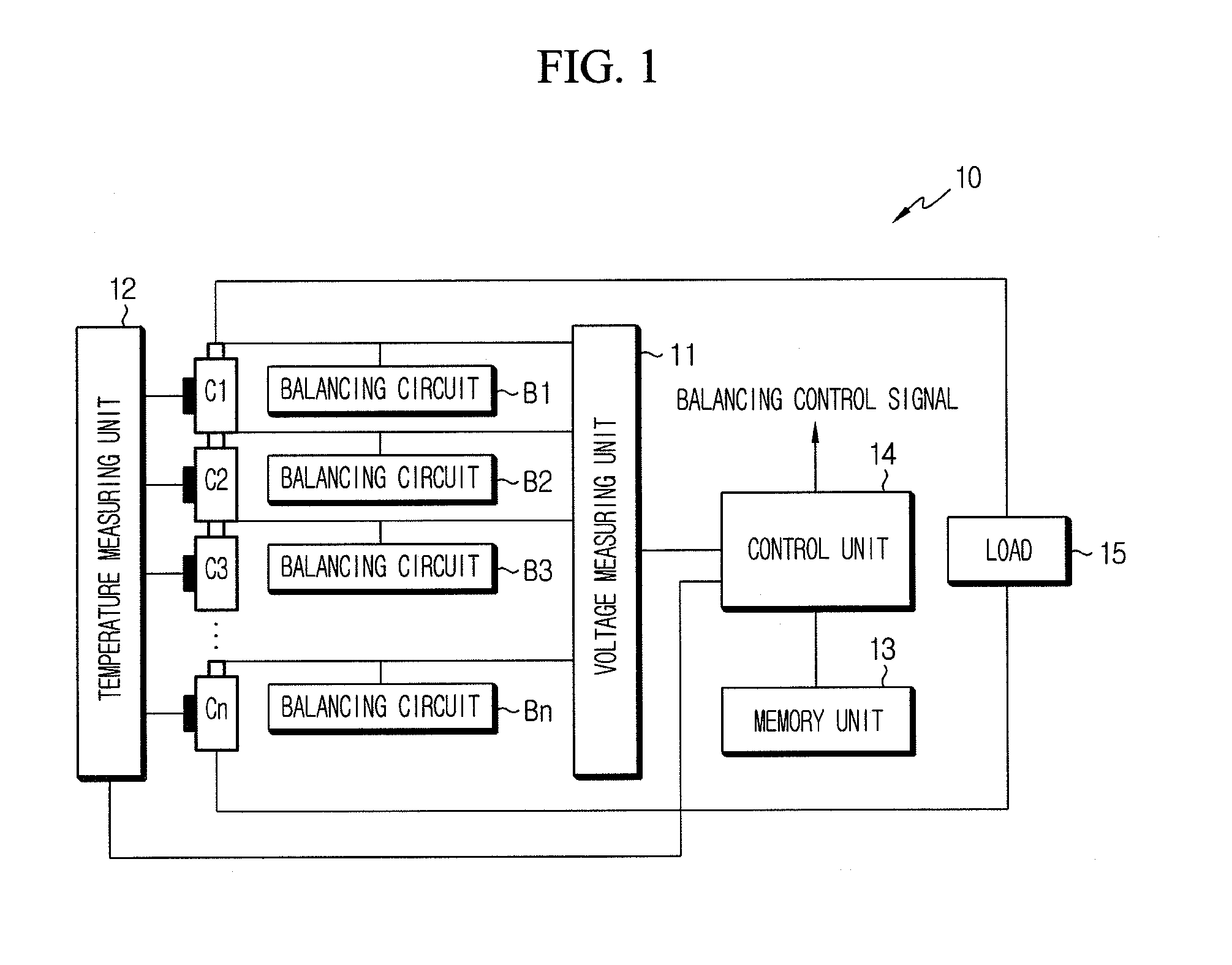 Cell balancing apparatus and method