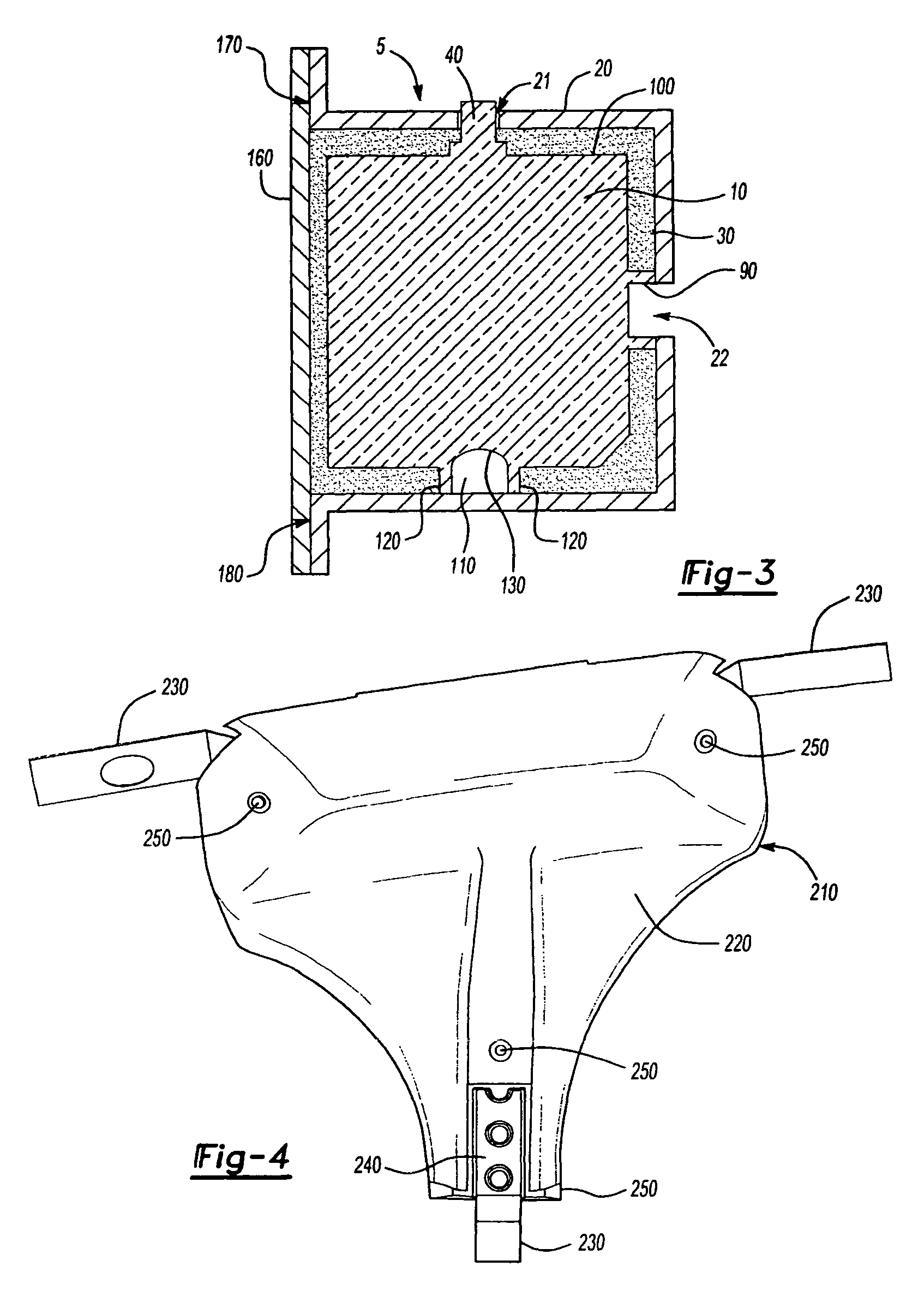 Vehicular structural members and method of making the members