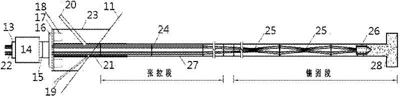 Anchored face rockfill dam and its construction method