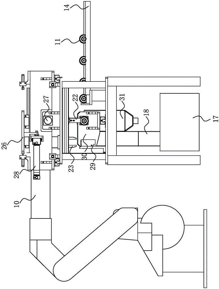 Automatic grinding device and method thereof