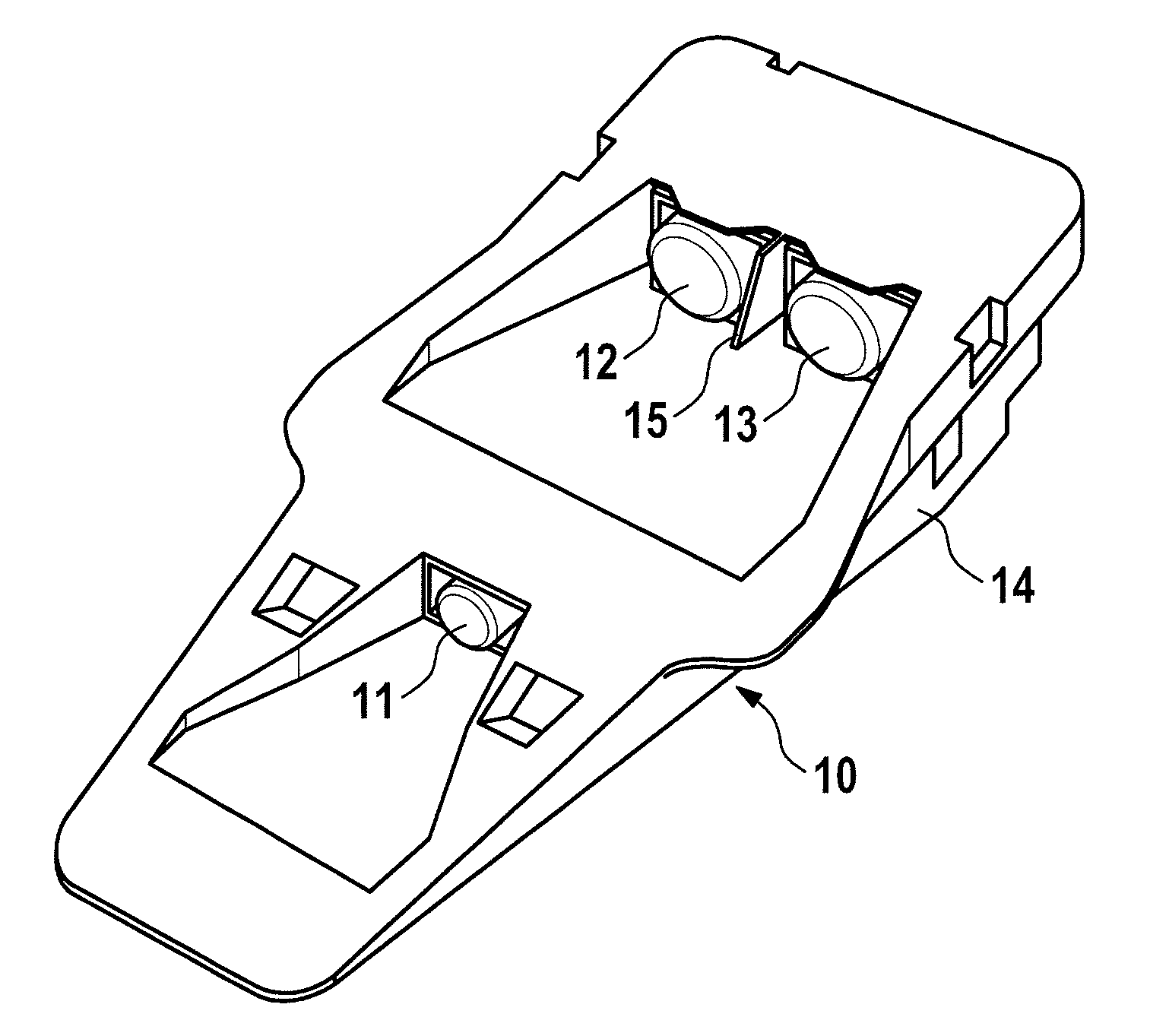 Signal transmitter, system and method for highlighting objects in road traffic, use of the system, and use of the signal transmitter