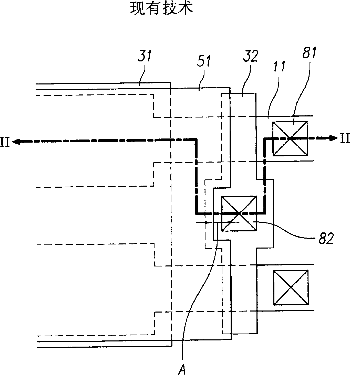 Semiconductor device having a structure to improve contact processing margin, and method of fabricating the same