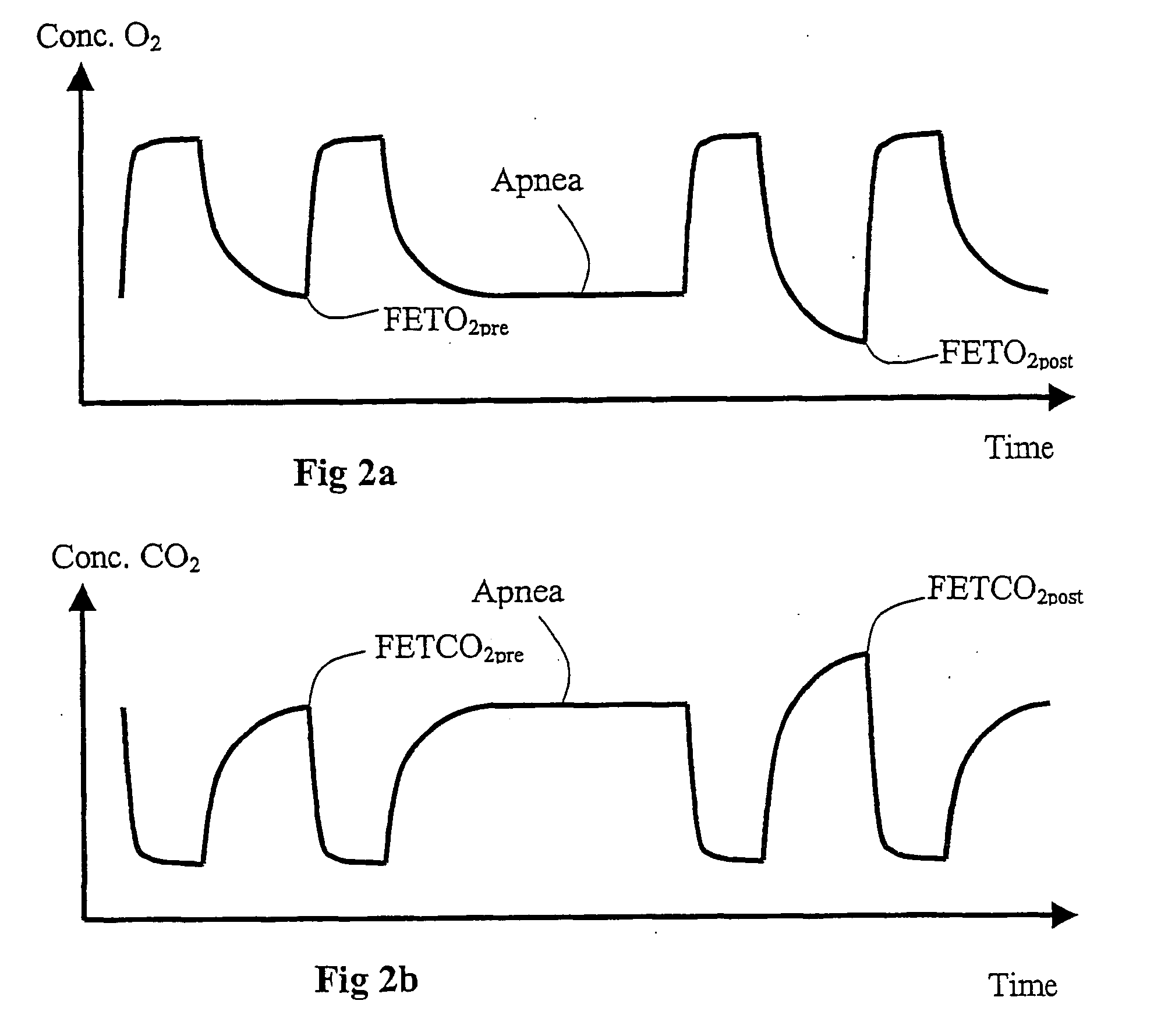 Method and apparatus for measuring functional residual capacity (frc) and cardiac output (co)