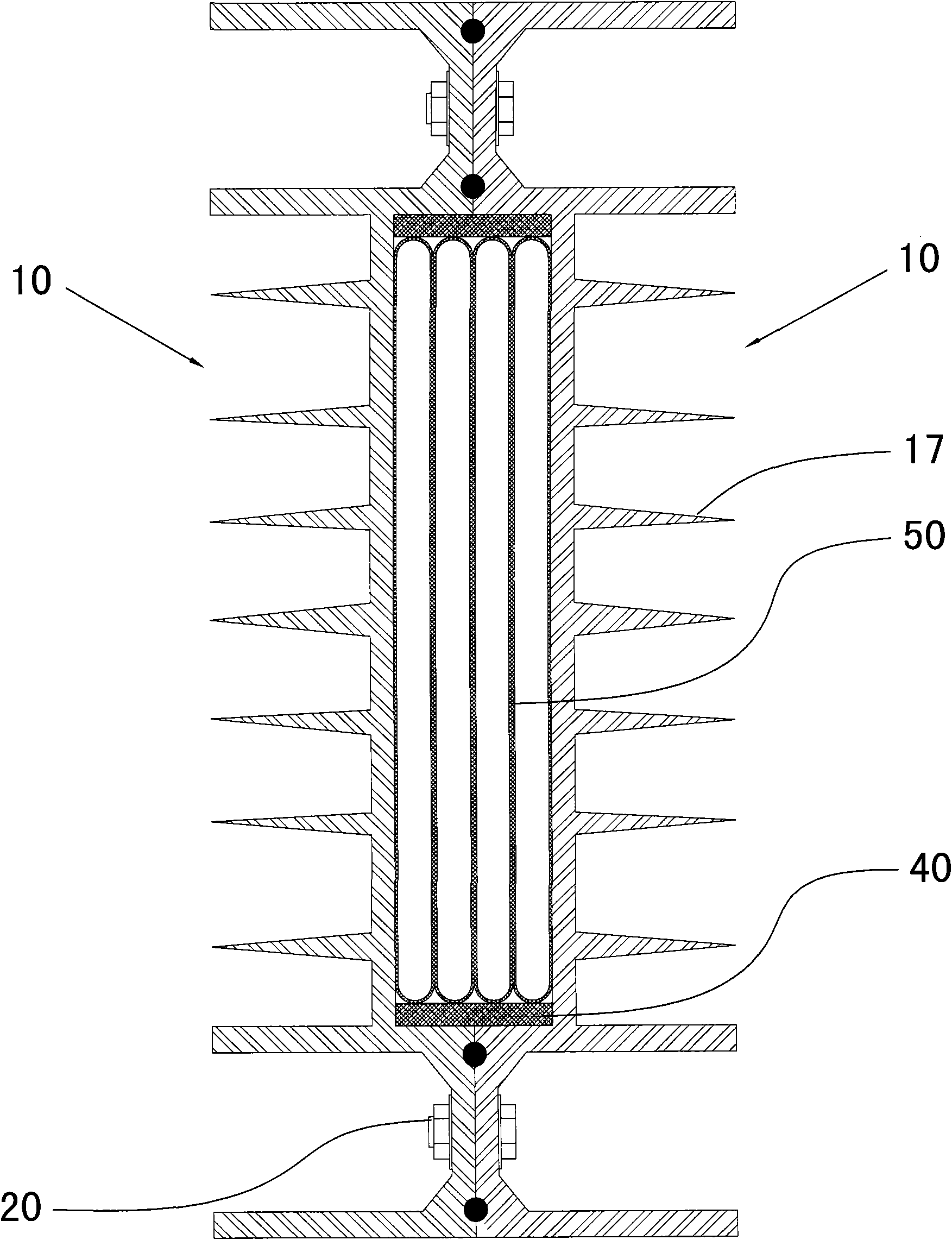 Bus duct housing