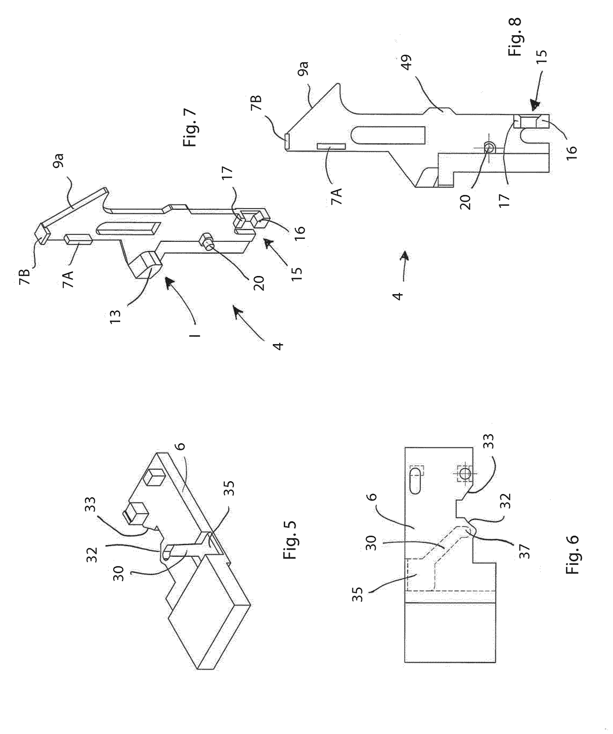 Lock for a rebated door