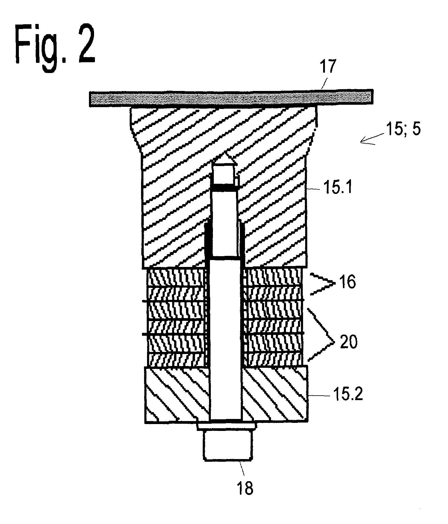 Apparatus for determining and/or monitoring a process variable