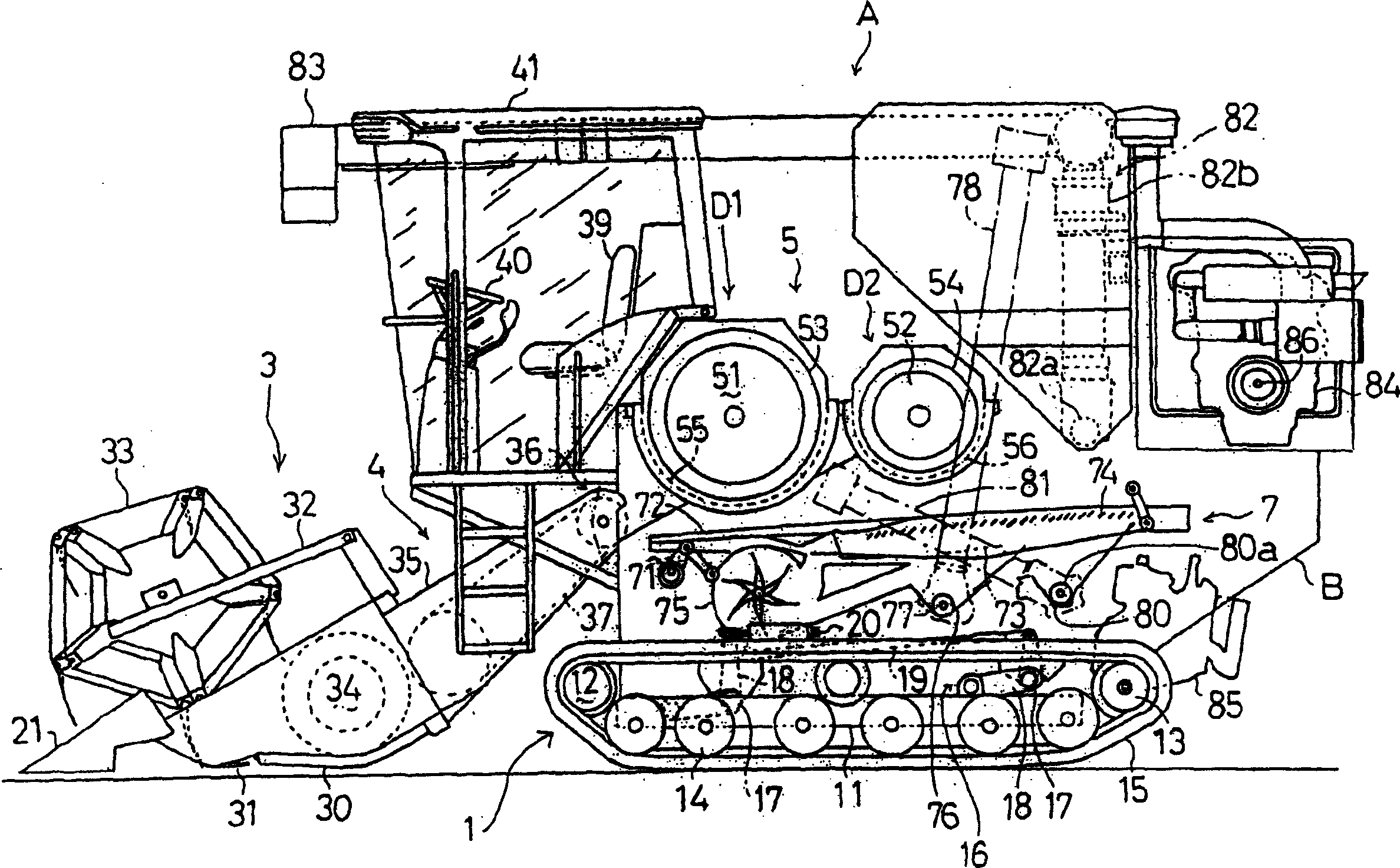 General purpose combined harvester and thresher