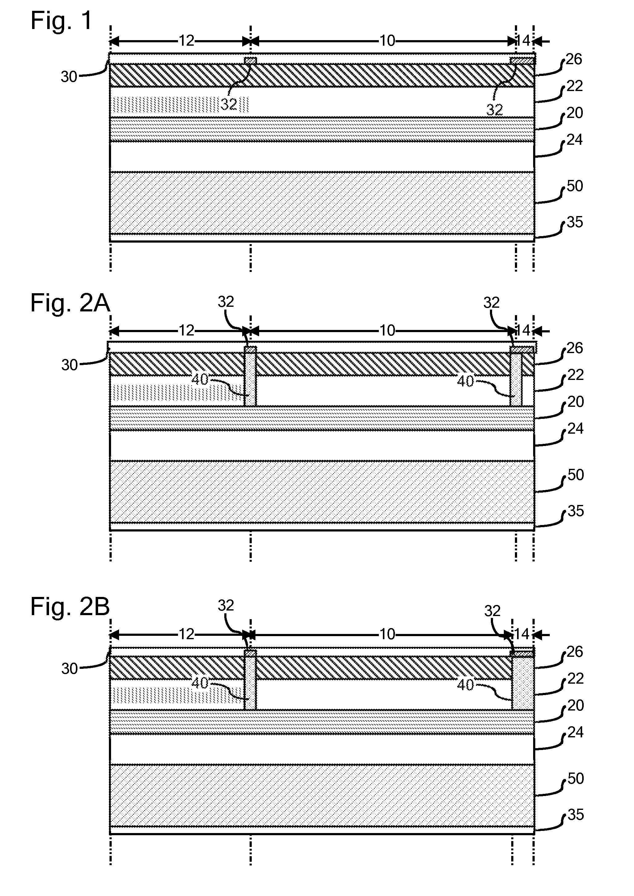 P-type isolation regions adjacent to semiconductor laser facets