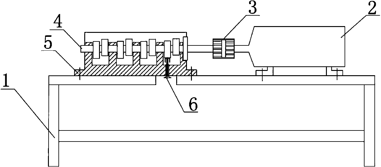 Testing device of variable valve system and testing method thereof