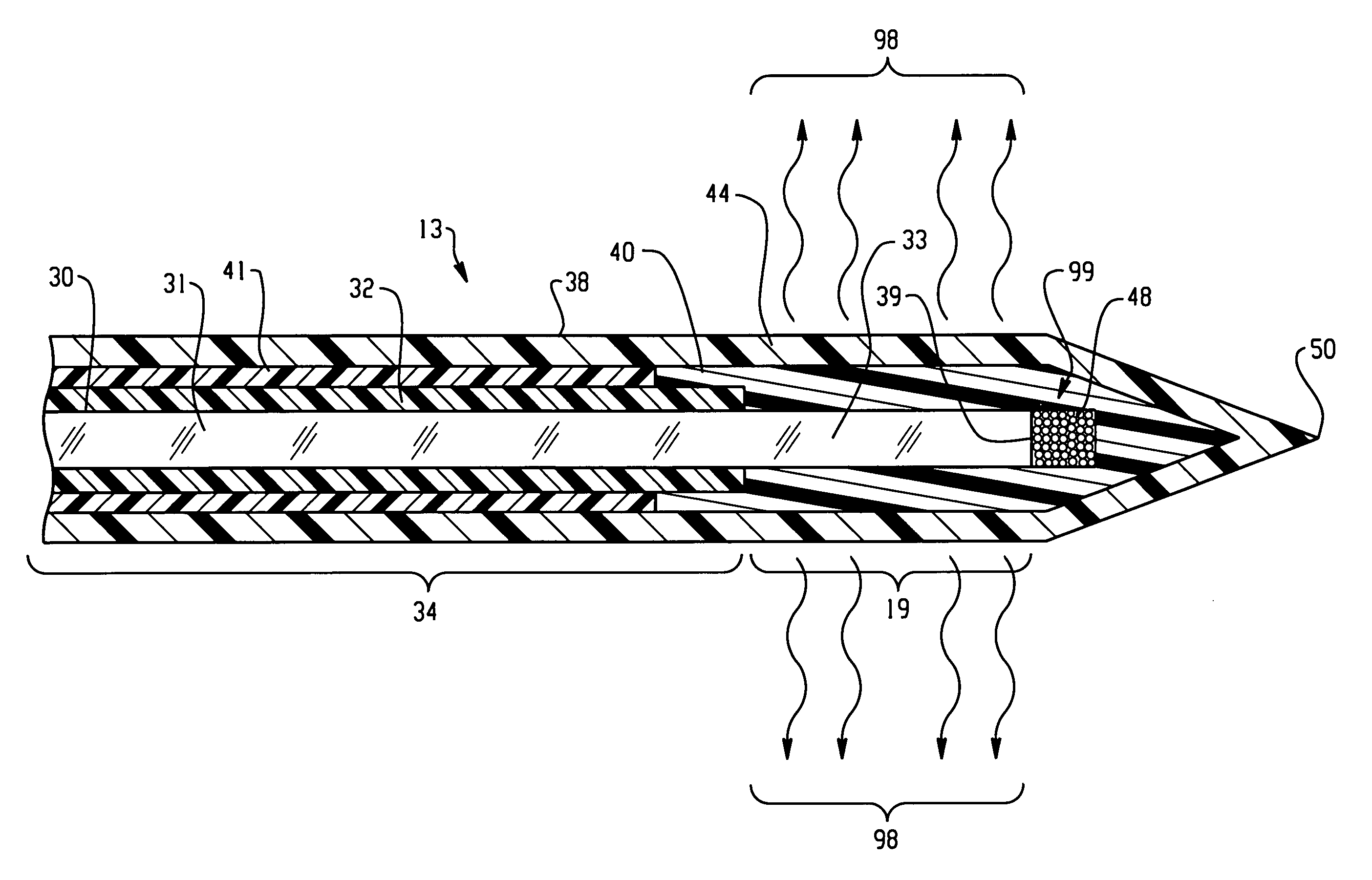 Medical apparatus and method useful for thermal treatment of a lumen