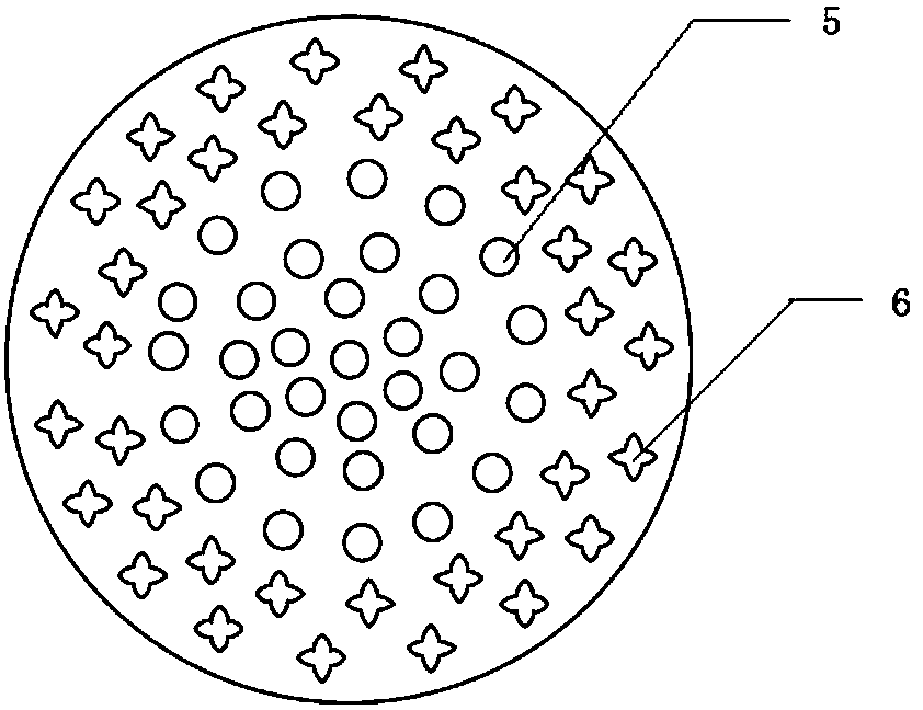 Device for inducing, preventing and controlling adult dichocrocis punctiferalis and application