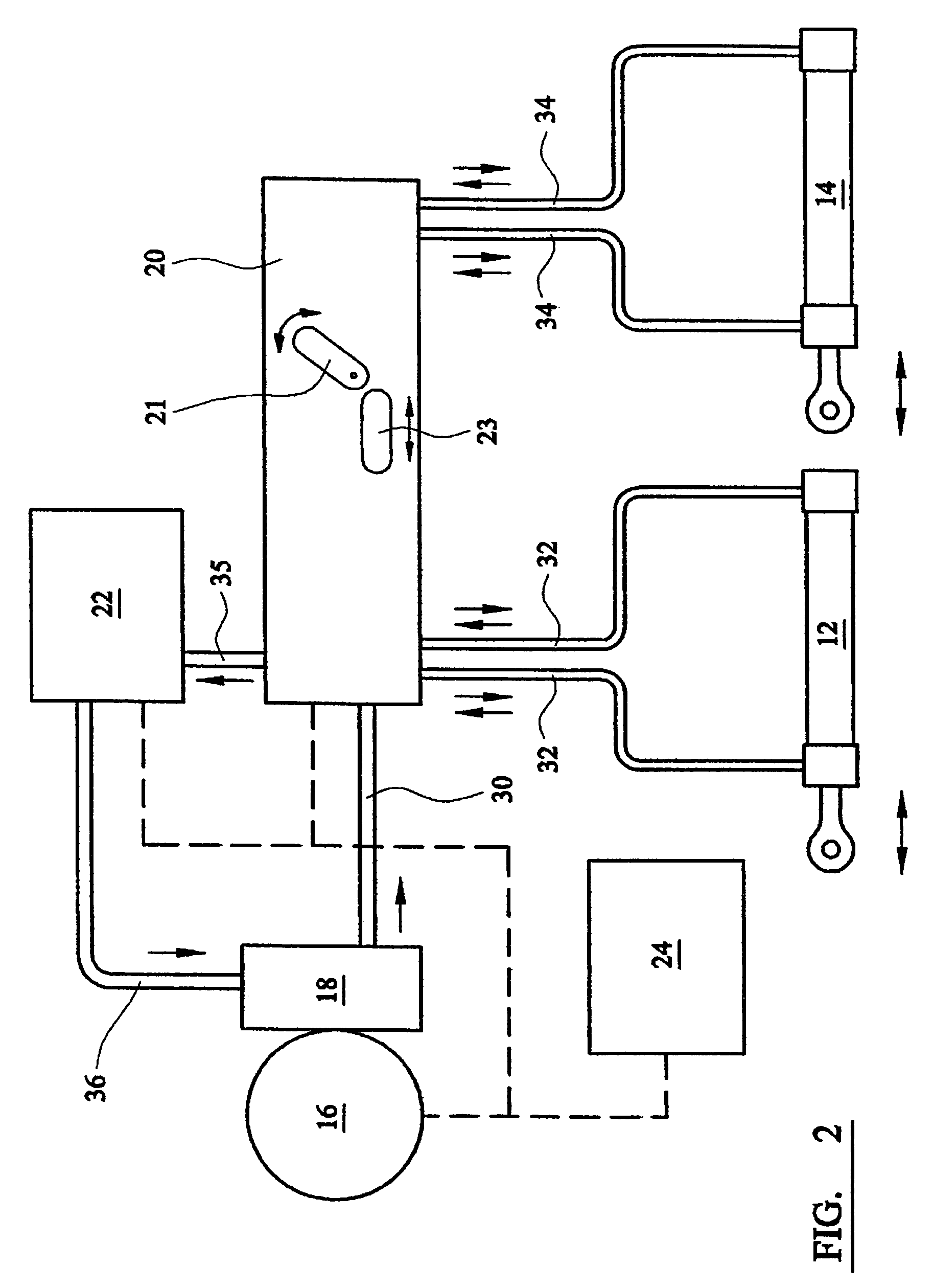 Hydraulic vehicle seat adjustment with system protection valve