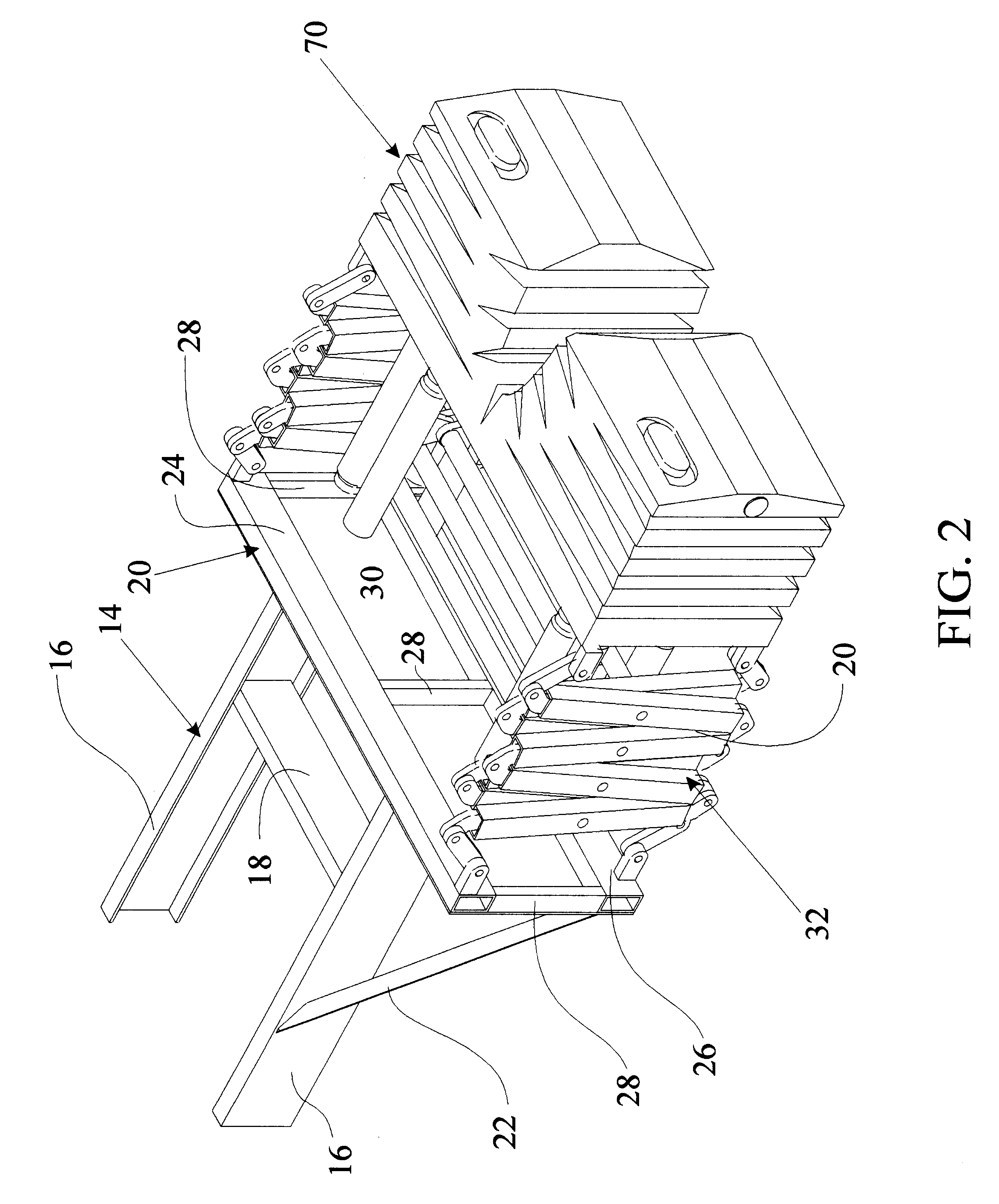 Damped crash attenuator