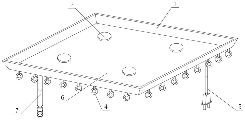 Building rain leakage treatment device