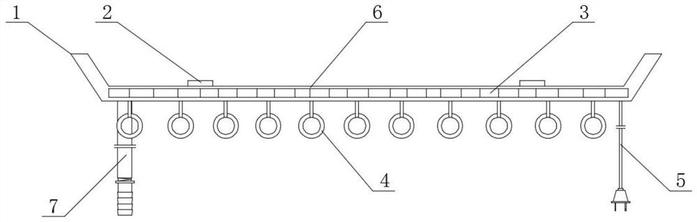 Building rain leakage treatment device