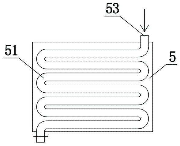 Heat collecting evaporator of steam box and solar water heater with the heat collecting evaporator