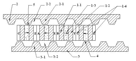 Double-edge staggered teeth flat type flux switching permanent magnet linear motor