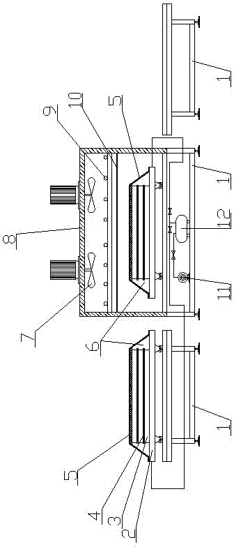 Manufacturing method of ultra-large plate glass pattern and processing equipment thereof