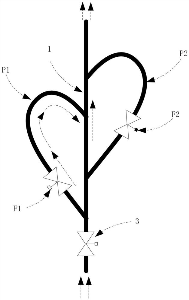 Method for reducing water hammer effect, liquid flow shutoff system and water conservancy project