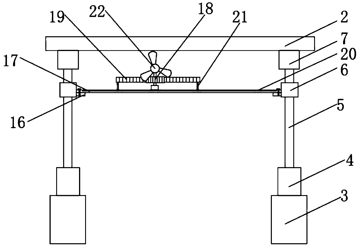 Novel assembled lemon greenhouse ventilation and humidity reduction system