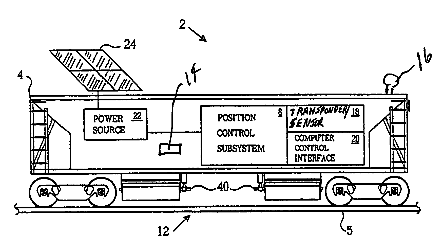 Method and apparatus for applying railway ballast