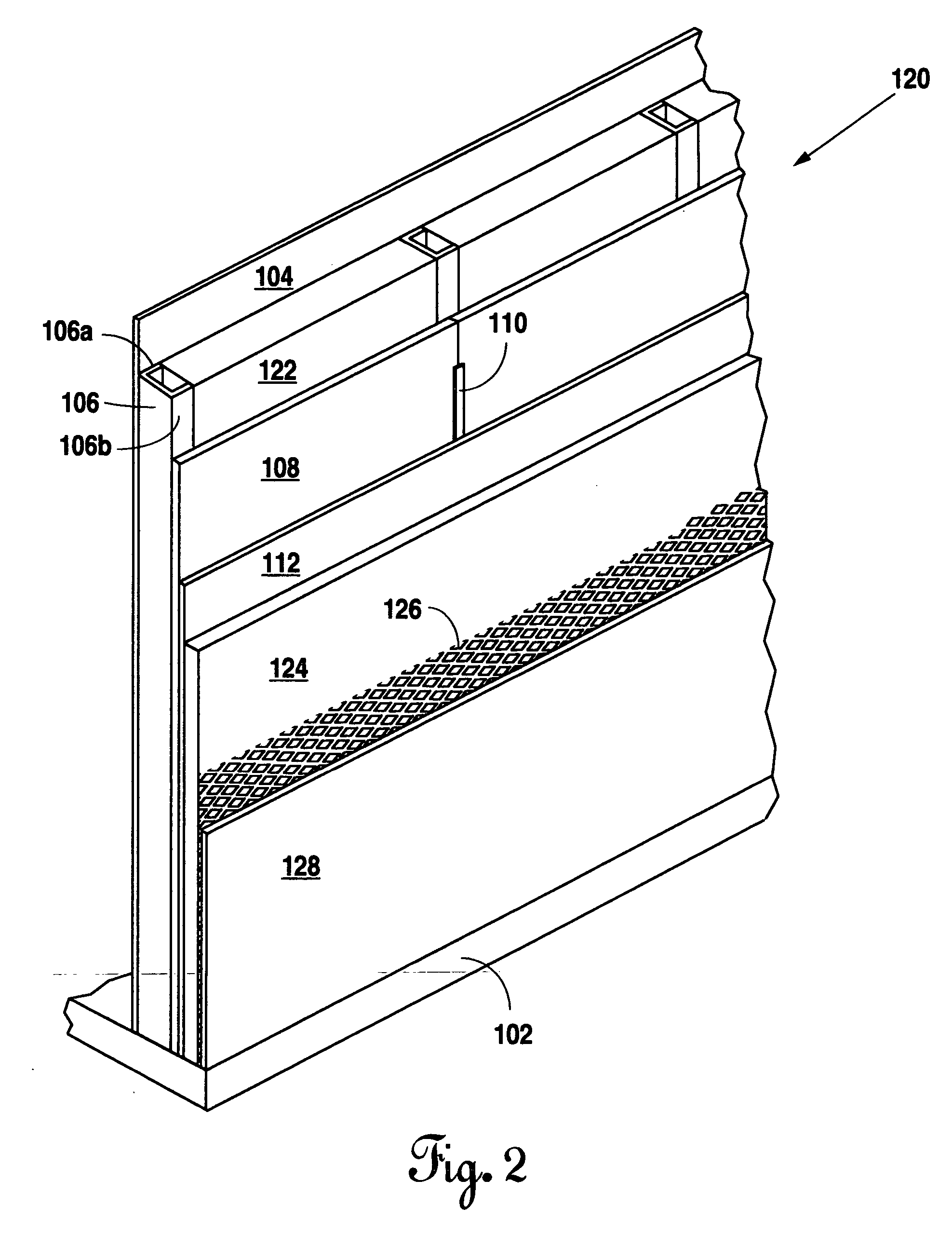 Mold resistant exterior wall assembly