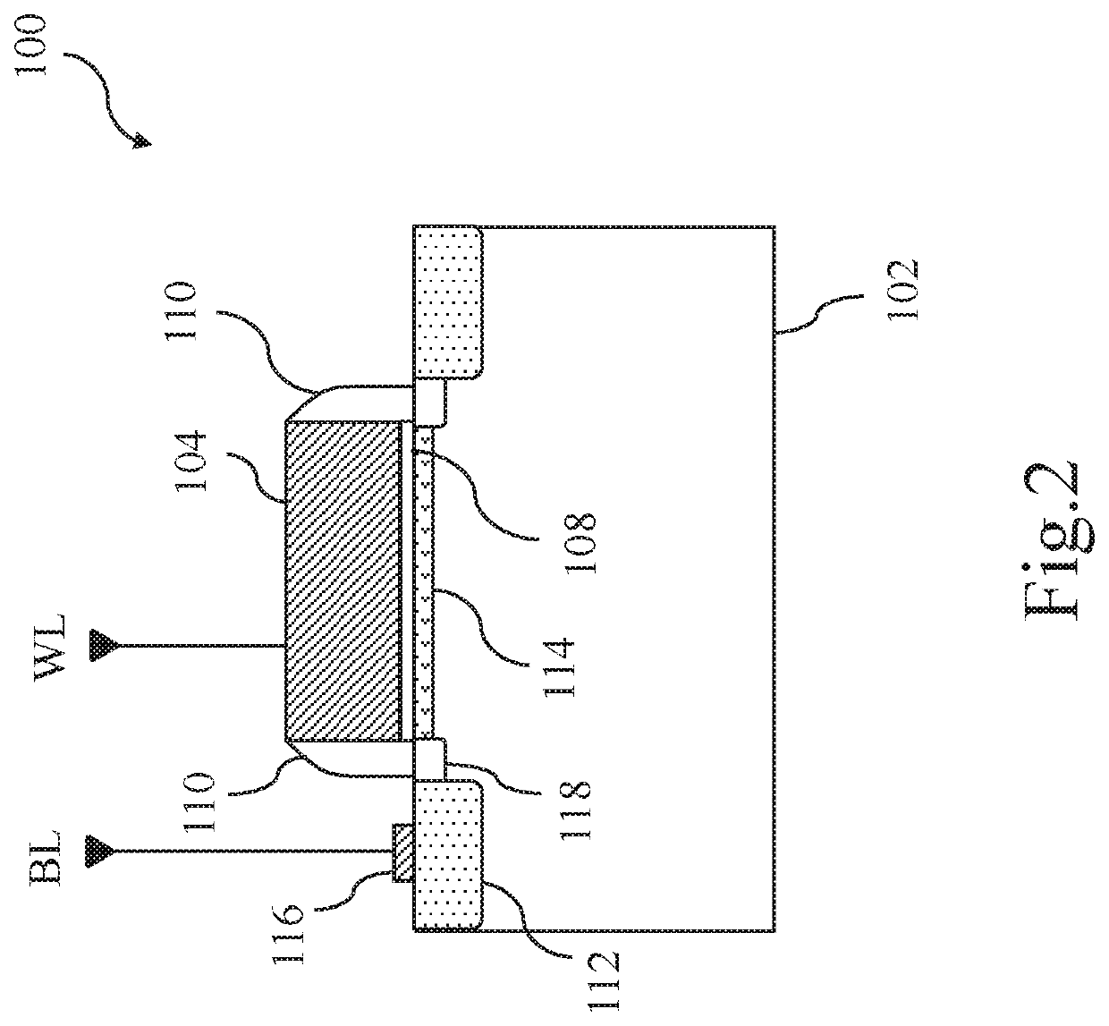 Low-voltage Anti-fuse element