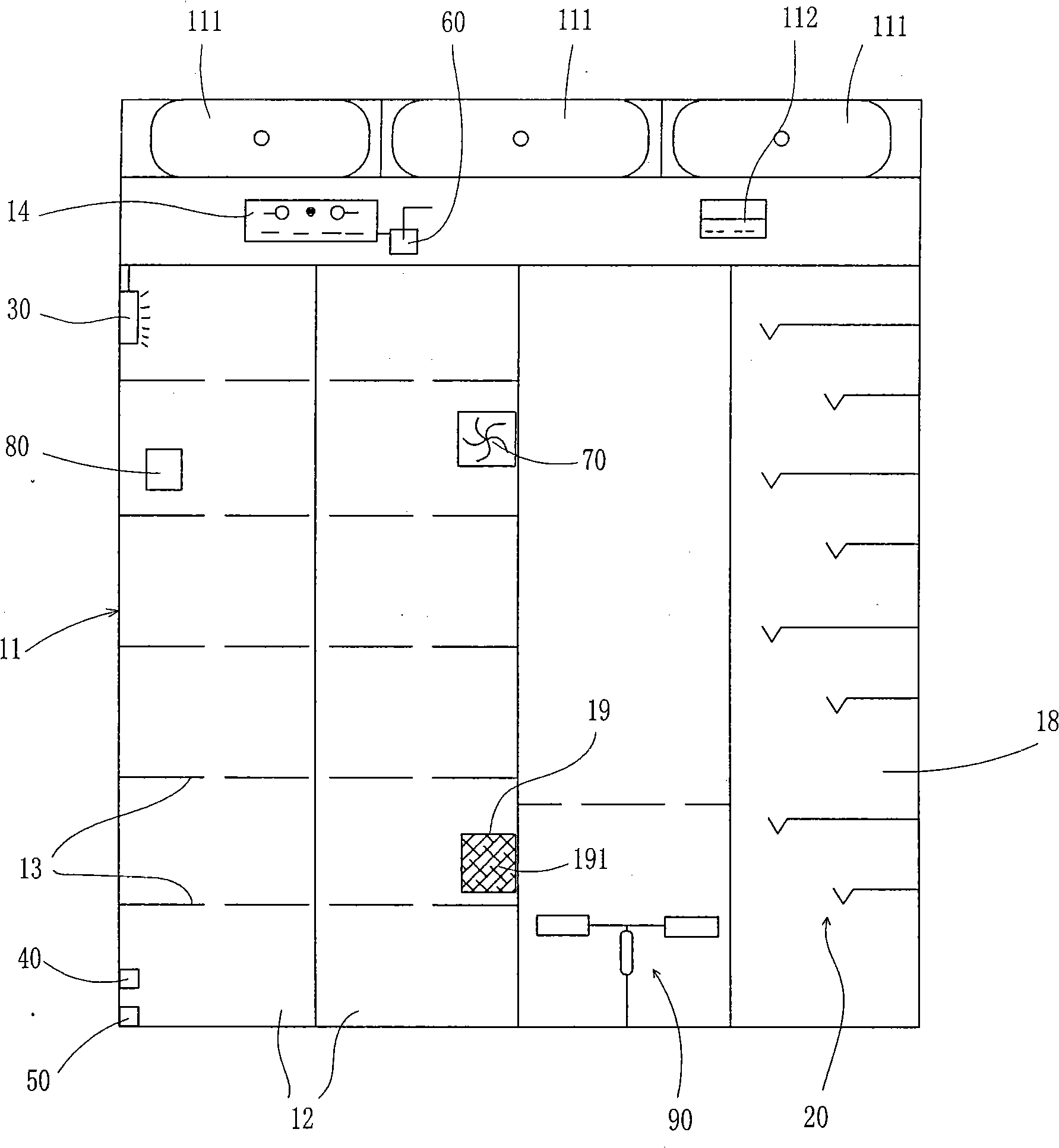 Sterilization shoes cabinet and automatic control method thereof