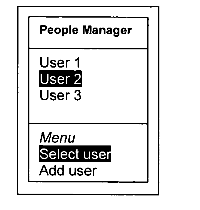 Multi-user mobile telephone