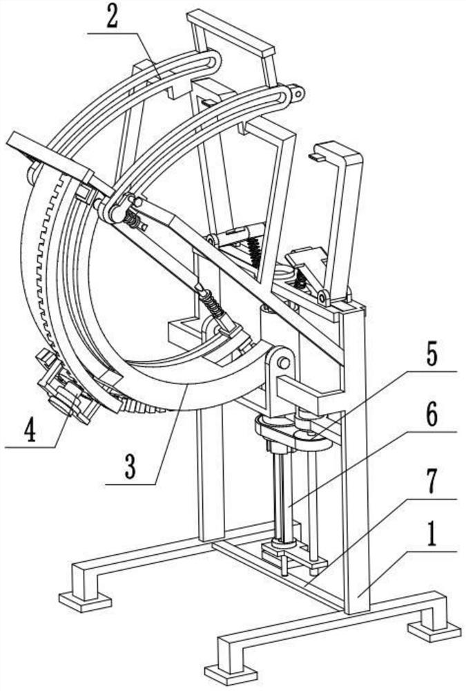 An apple processing device