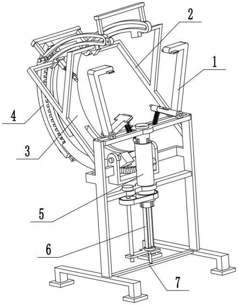 An apple processing device