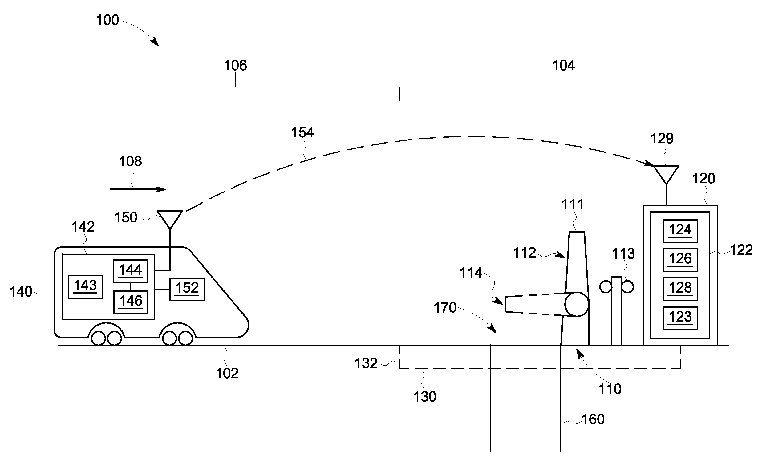 Systems and method for controlling warnings at vehicle crossings