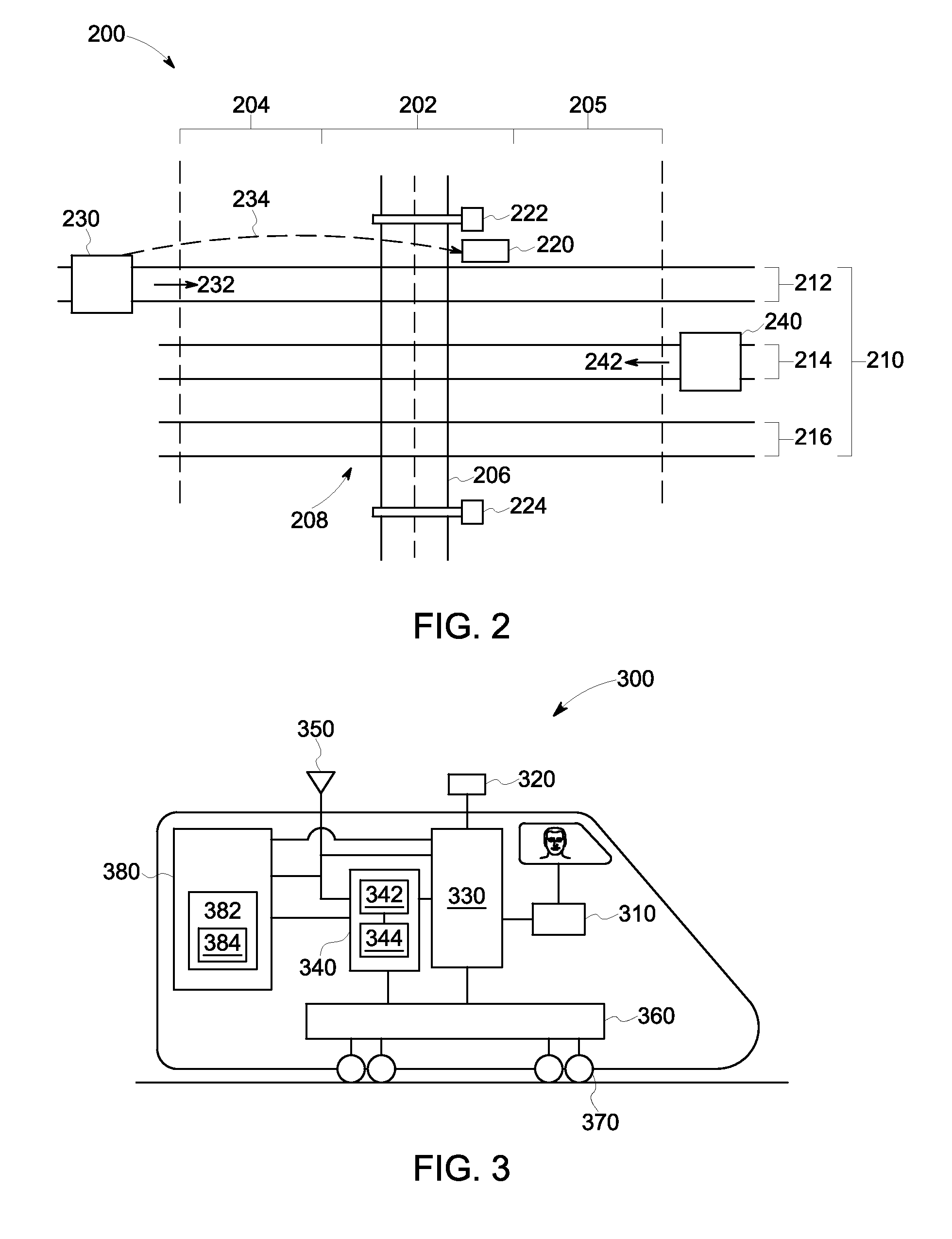 Systems and method for controlling warnings at vehicle crossings