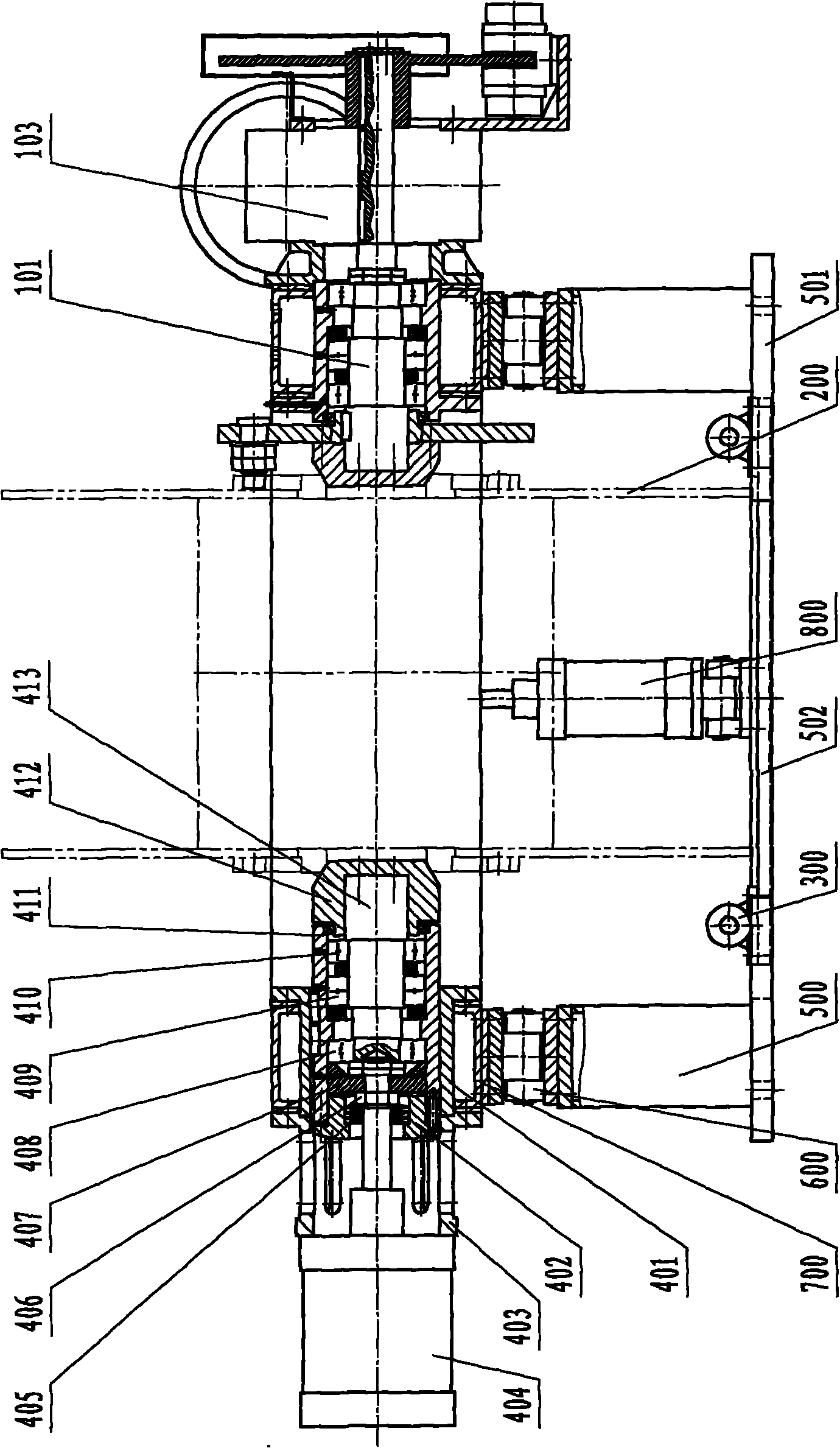 Spool material retractable feeder