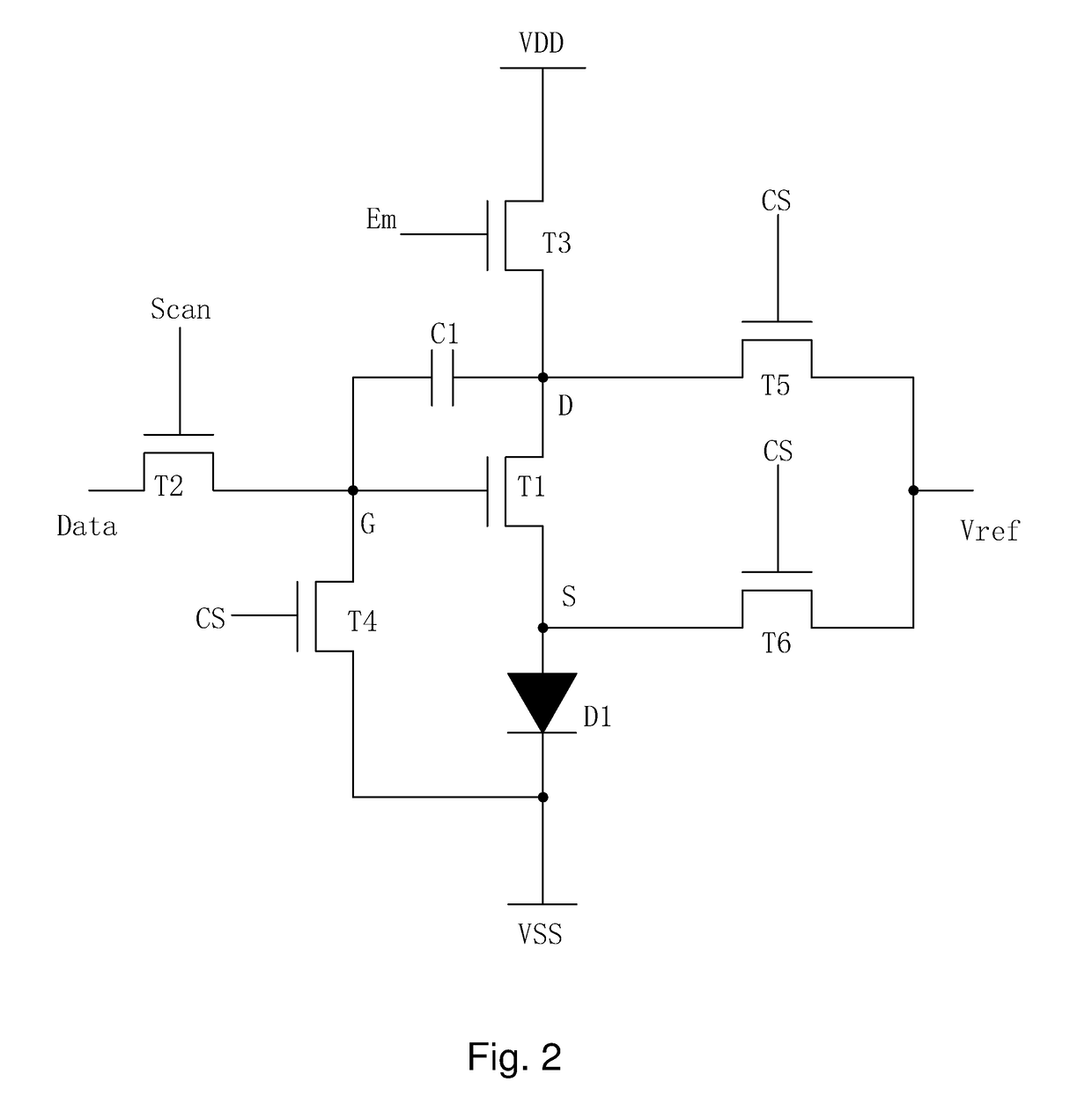 AMOLED pixel driving circuit and pixel driving method