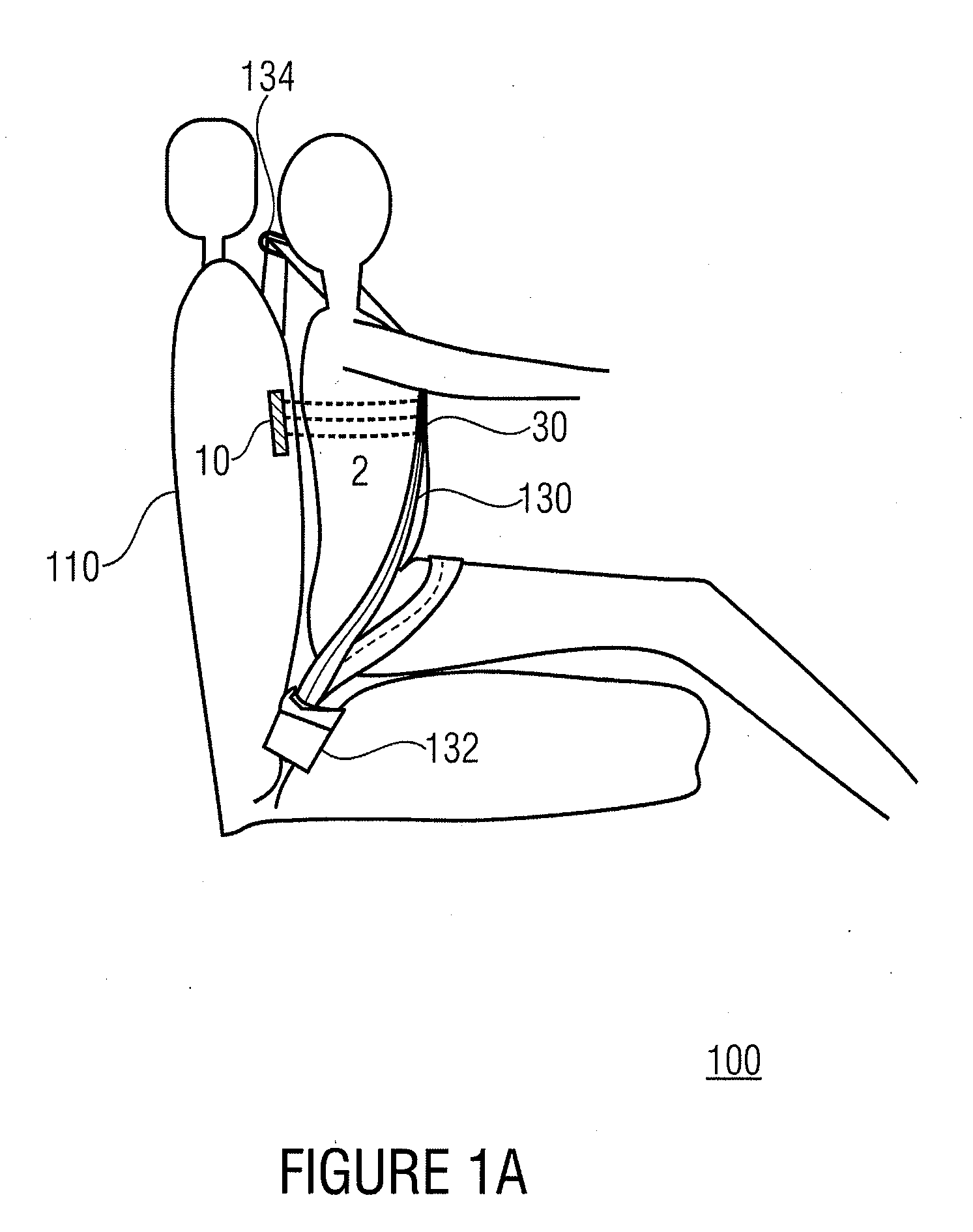 Device and method for sensing respiration of a living being