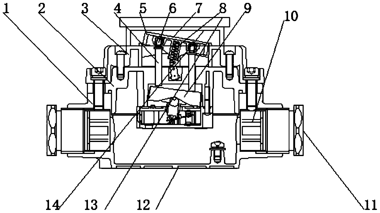 Warping plate-type explosionproof lighting switch