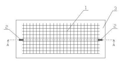 Novel carbon fiber composite electric heating film and preparation method thereof